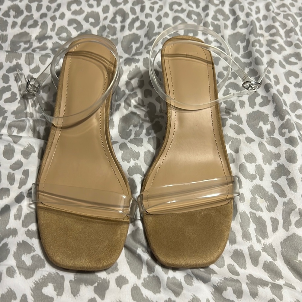Just Fab heeled sandals